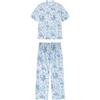 Women'secret Capri Pyjama Daily Garden Pigiama da Donna, Verde, XL