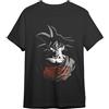 Comic Studio Dragon Ball Z Maglietta | Licenza Ufficiale | Goku | Nero |M T-Shirt, M Unisex
