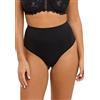 Sans Complexe - Perfect Touch - Perizoma Modellante a Vita Alta Effetto Pancia Piatta - Leggero Sostegno - Donna - Nero - L