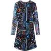 Desigual Vestito da Donna, Nero, M