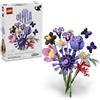 LEGO Botanicals & Editions Bouquet di Fiori di Olivia Rodrigo - 11 Fiori Artificiali tra cui Rose e Margherite - Decorazione per Camera da Letto - Idea Regalo per Bambine da 9 Anni in su - 11507