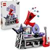 LEGO Editions La Valigetta Segreta di Olivia Rodrigo - Valigia Giocattolo con Microfono, Disco, Megafono, TV e Minifigure - Decorazione da Cameretta - Regalo per Bambine e Fan da 10 Anni in su - 43030