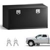 VEVOR Cassetta Porta Attrezzi Sottopianale per Camion Rimorchio Furgone, Cassapanca Portaoggetti Sotto il Pianale di Veicoli 1219 x 609 x 609 mm in Acciaio Carico max 50 kg, Cassetta per Attrezzi