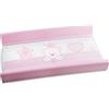 ITALBABY Fasciatoio in Pvc 2lati per Bagnetto Baby Re Rosa