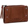 Desigual portafoglio Mone Embro Patch Emma Medium Wallet Camel marrone