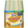 Foxy Cartapaglia | Asciugatutto 28 rotoli | 2 veli elevato spessore Vortici Super-Assorbenti | FSC | energia elettrica rinnovabile | Confezione riciclabile prodotta con plastica riciclata