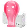 LittleForBig Capezzoli per ciuccio, per adulti, misura XL, 8, colore lucido, colorato, trasparente, grande tettarella di ricambio rosa