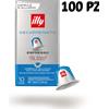Illy Caffè illy Tostato DECAFFEINATO in Capsule Compatibili - 10 confezioni da 10 cap