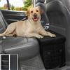 LIONROGE Estensore per sedile posteriore auto per cani di taglia grande fino a 90,7 kg, estensione per sedile posteriore e sedile anteriore con stoccaggio, impedisce ai cani di cadere dal sedile