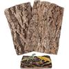 DAOOZHU 2 Pezzi di Corteccia di Sughero Naturale, Pannello Posteriore per terrario 30 x 20 cm, Sicuro e atossico, per gechi, Tartarughe e Altri rettili