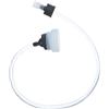 RUNROTOO 1 set di tubo accessorio per sigillatrice sottovuoto - Tubo di pompaggio esterno da 40 cm per macchine confezionatrici alimentari - Compatibile con sacchetti con chiusura a zip, contenitori e