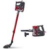 BEPER P202ASP001 Scopa Elettrica 2 in 1- Aspirapolvere e Aspirabriciole con Cavo da 6.5 m, 600 W