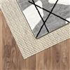 ZTAOPSH Antiscivolo per Tappeti 80 x 240 cm Antiscivolo e Tagliabile Rete Sotto Tappeto Ammortizzazione Lavabile per Adatto a Casa Cucina Bagno Auto, bianco