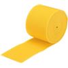 QUARKZMAN Fasce Elastiche per Cucito Double Side 5cm(2) 3 Iarde/8 Piedi Giallo Fascia Elastica in Maglia ad Alta Elasticità per Parrucche Cinture Pantaloni