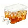 Generic Distributore di acqua da 3 litri, con rubinetto per acqua fredda, bevande per feste, succhi e cocktail, adatto per case e ristoranti.