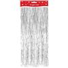 The Home Fusion Company DECORAZIONE NATALE Capelli d'ANGELO decorazione LAMETTA BIANCO ROSSO ARGENTO ORO - Argento