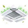 Wind Greating Deflettore del Condizionatore D'Aria per Il Condizionamento D'Aria Centrale del Soffitto,L'Angolo Regolabile,Facile Installazione,Prevenire Il Soffiaggio Diretto Dell'Aria(Una Fetta) (40cm)