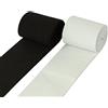 Shelver Elastico da cucito largo da 5,1 cm, larghezza: 20/25/40/50/75 mm (bianco, 50 mm x 3 m)