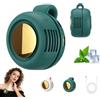 Louseshuer Ventilatore Senza Pale, Ventilatore Portatile Ricaricabile, Mini Ventilatore a Clip Senza Pale e Silenzioso - 3 Velocità, Rotazione a 360°, Leggero e Ideale per Viaggi e Attività all'Aperto (Verde)