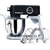Kraftsman Impastatrice Planetaria in Metallo Solido - Planetaria Professionale da 5L con 4 Accessori in Acciaio Inossidabile, 800W Motore DC, Nido di Potenza e Timer, Bassa Rumorosità (Nero)