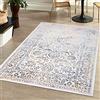 Mazovia Tappeto Salotto Moderno Pelo Corto - Tappeti Soggiorno Turchi Originali - Tappeti Camera da Letto - Tappeti Salotto Grandi Dimensioni - Motivo Orientale Vintage - Crema e Oro 200x300 cm