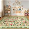 INOVADAY Tappeto Lavabile 150x210 cm Verde Chiaro Tappeto da Soggiorno