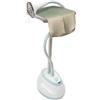Wiyuer Steamer professionale in piedi con asse da stiro per vestiti, 1800 W, 10 livelli di vapore, 1 serbatoio dell'acqua da 6 l, altezza regolabile 60 - 148 cm, per camicie, abiti bianchi