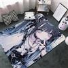 WEQEER Anime - Tappeto da bambina in flanella, a pelo corto, per camera da letto, camera dei giochi (2,80 x 160 cm)