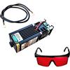 ZeusElec. 15 W Blue Laser Module Head Engraver Kit 450 nm testa laser con messa a fuoco regolabile per CNC Engraving Cutter Machine