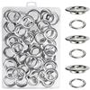 Luabue Occhielli Rondelle Kit 20mm Argento