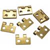 CHICHIYANG 50Pcs Mini Piccolo Metallo Cerniera 180 Gradi Rotazione per 1/12 Dollhouse Miniature Cabinet Mobili