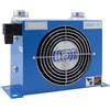 YXZKJZJ AH0607T-CA Flusso 40L/min Radiatore olio idraulico Raffreddamento olio Scambiatore di calore Piastra radiatore Pin Fan for macchinari(DC12V)
