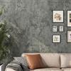 ReWallpaper Grigia Carta Da Parati Autoadesiva Effetto Cemento Carta Da Parati Effetto Industriale Soggiorno Vintage 40CMx3M Pellicola Adesiva per Mobili Cucina Bagno Lavabile Grigio Scuro Decorativo