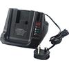 JANRI Caricabatterie di ricambio BDC2A BDC2A36 per batteria agli ioni di litio da 36 V Black and Decker BL2536-XJ BL20362-XJ BL2536 BL2036 BL1536 BL1336 BL20362, funziona per tagliabordi cordless
