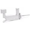 EffeDecor Set 2 Pz Ferma Imposte Singolo a Scatto Automatico in Pvc Ideale per Infissi e Persiane Tassello da 70/150 mm Ferma Persiane da Esterno Resistente agli Agenti Atmosferici (Vite da 150 mm)