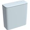 Geberit - Cisterna vista Geberit ap128, doppio scarico, connessione di alimentazione laterale: Bianco alpino, 128.317.11.5)