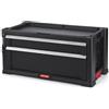 Keter - Cassetta Porta Attrezzi con 2 Cassetti 56.2 x 28.9 x 26.2 cm