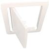 KOTARBAU® Sportello ispezione 15 x 20 cm in Pastica ABS Bianco Sportello di manutenzione sportelli cartongesso