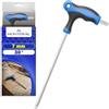 MONTERAL Chiave a Brugola con Impugnatura T con Punta Sfera 7 mm - Chiave a T Consente di Lavorare con Angolo Fino 30° - Realizzata in Acciaio Legato S2
