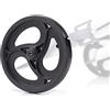 p age Ruota in TPR di Ø 20 cm per rollator pieghevoli linea OCEANO 2.0 modello RP550 RP551 Art. RPR365