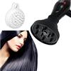 Mikiuly Diffusore Capelli Ricci, Diffusore per Asciugacapelli, Copri Diffusore per Asciugacapelli, Copertura del Ventilatore da Viaggio Vento, Copri diffusore per Asciugacapelli (Nero)