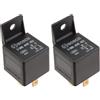 Bosch 0986AH0453 - Mini relè 12 V 30 A, IP5K4, temperatura di funzionamento da -40 a 85 gradi, relè a 4 pin (Confezione da 2)