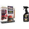 Ma-Fra Mafra, Kit Polish Express, Shampoo per Auto & Fallout Iron Remover, Decontaminante Rapido, Elimina i Residui Ferrosi dalla Carrozzeria e Cerchi in Lega Auto, nel Formato da 500 ml