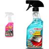 Ma-Fra, Last Touch Express, Cera Liquida per Carrozzeria Auto, Azione Pulente e Protettiva & Glass Cleaner, Sgrassatore per Vetri e Cristalli, Migliora la Visibilità alla Guida