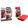 Ma-Fra Mafra H0420 Kit Polish Express, Shampoo per Auto, con Formula Nanotech, Dona Lucentezza e Protezione Fino a 6 Settimane & 1Shine Interni, Panno in Microfibra per Interni