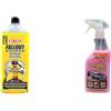 Ma-Fra - Fallout Iron Remover Decontaminante Rapido, Elimina Residui Ferrosi da Carrozzeria e Cerchi in Lega + Last Touch Express Cera Liquida per Carrozzeria Auto, Azione Pulente Effetto Specchio