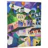 Paperblanks - St. Petersburg - Lentulov's Cityscapes - Softcover Flexi - Ultra - Unlined - Elastic Band - 176 Pg - 100 Gsm