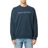 ARMANI EXCHANGE FELPA - 6DZMBAZJADZ - blu