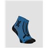 X-Socks Calzini Da Trail X-socks Trailrun Discover Ankle Blu Scuro-nero