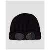 CP Company Berretto In Lana Cp Company Google Wool Beanie Nero